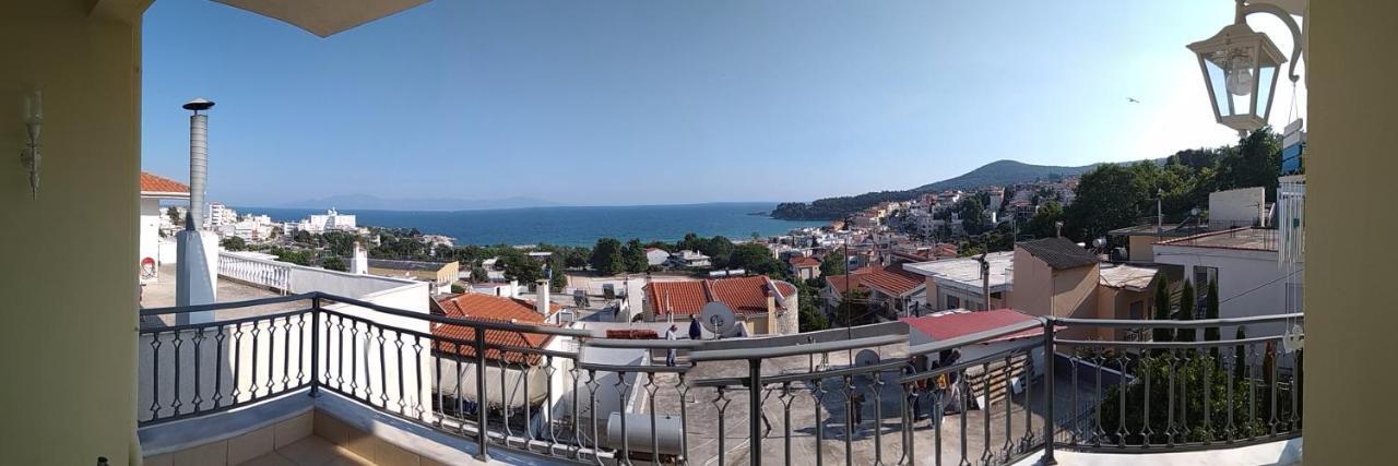 Great Sea View Apartment Kavala Buitenkant foto