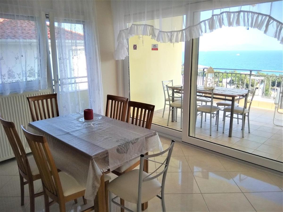 Great Sea View Apartment Kavala Buitenkant foto